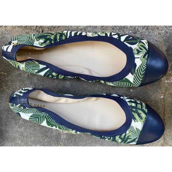 cole haan terrin leather ballet flat